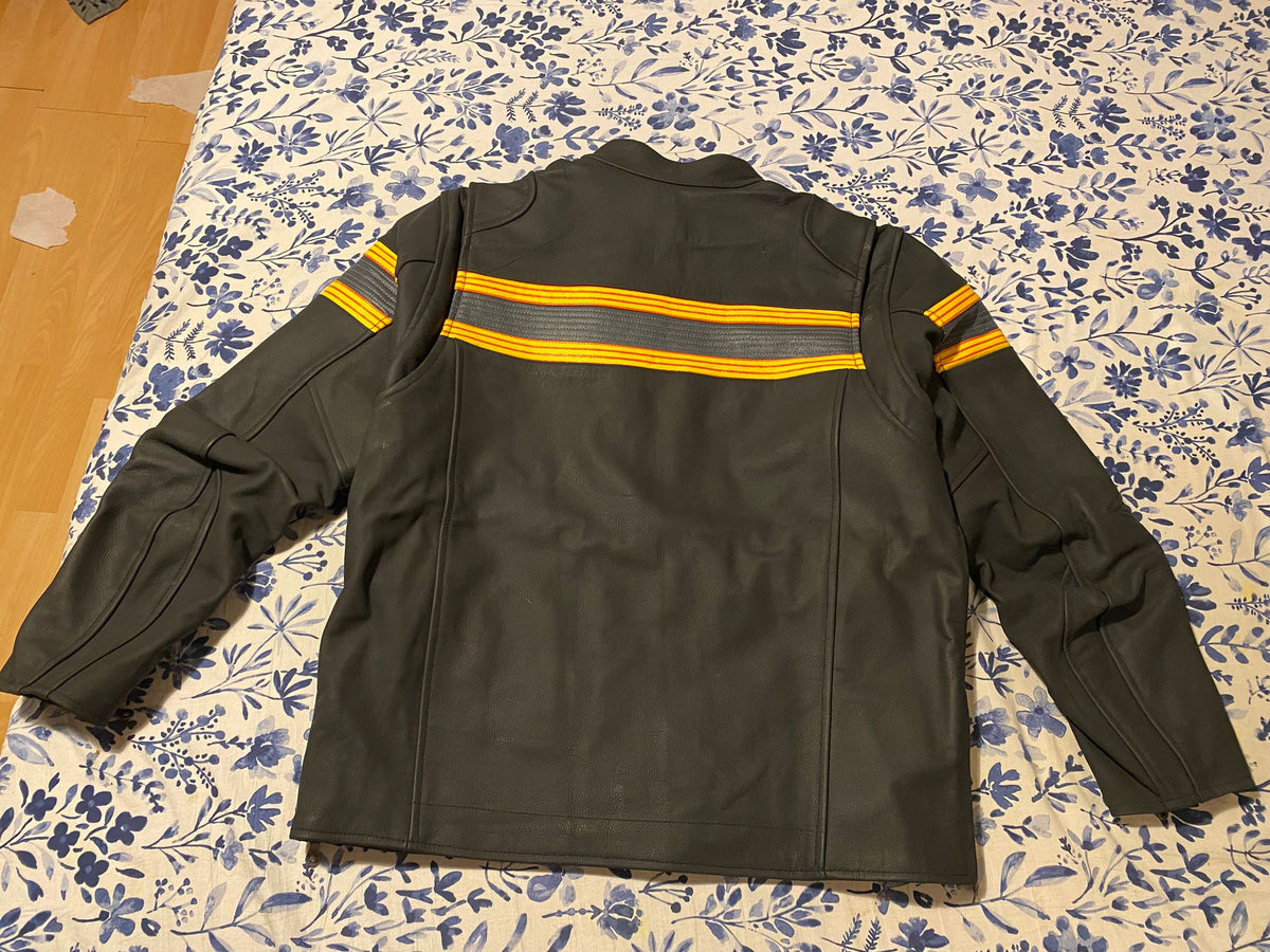 The Road Warrior – Classic Men’s Harley Leather Jacket