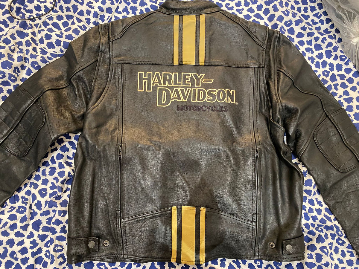The Legend Rides On – Men’s Harley Black Leather Jacket