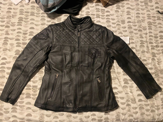 Ride in Style – Women's Harley-Davidson Black Leather Jacket