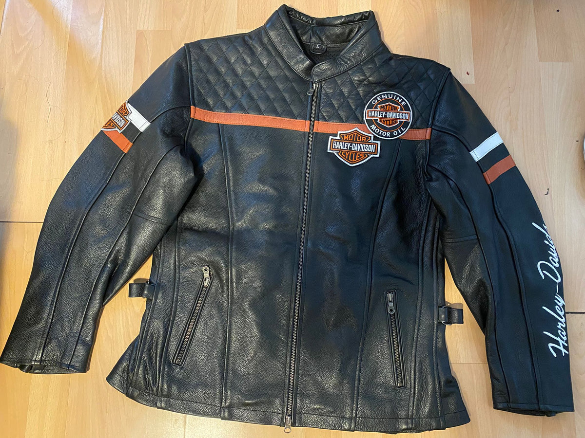 Women's Harley-Davidson Leather Jacket – Bold, Iconic, and Built for the Ride